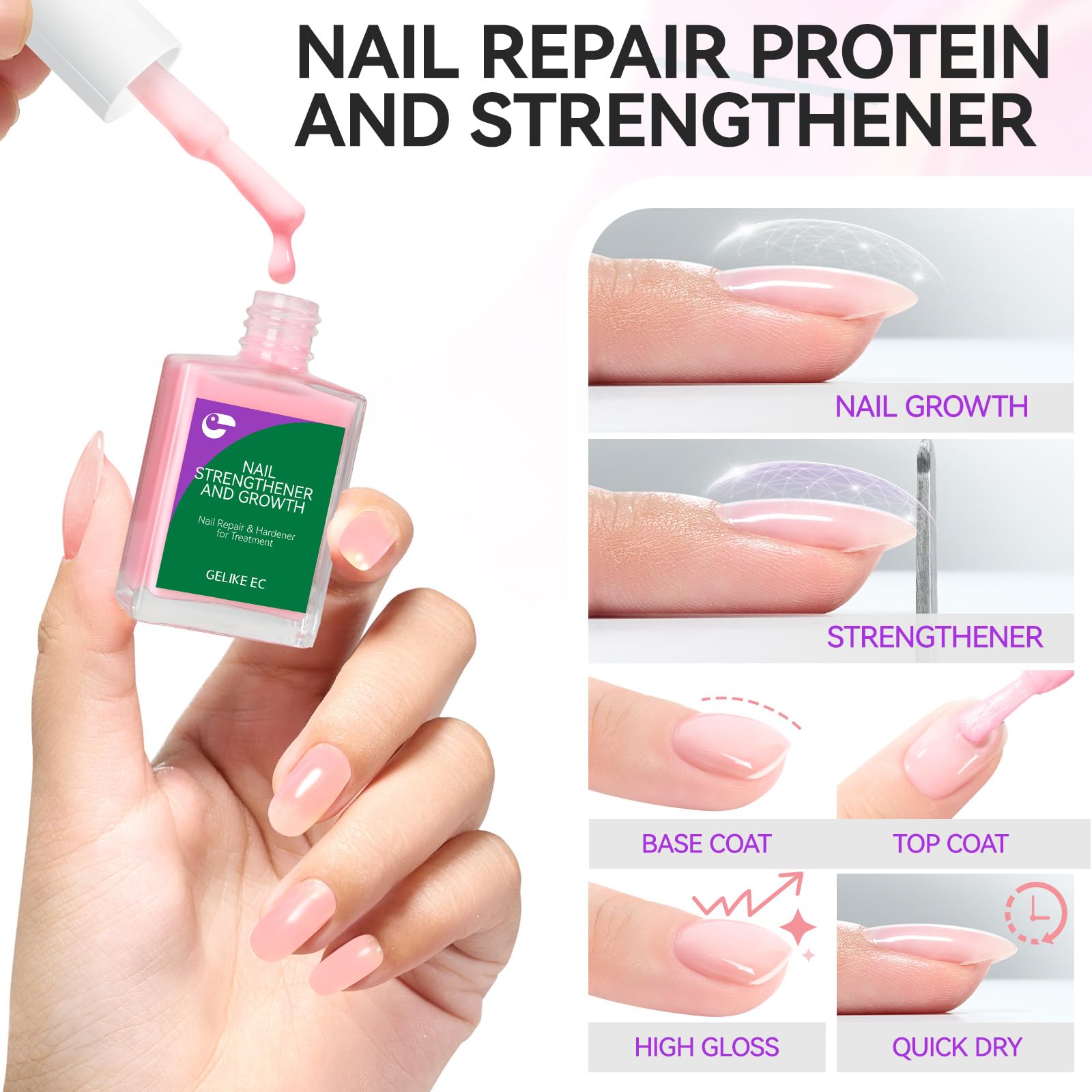 Gelike EC rapid-dry formula for busy lifestyles