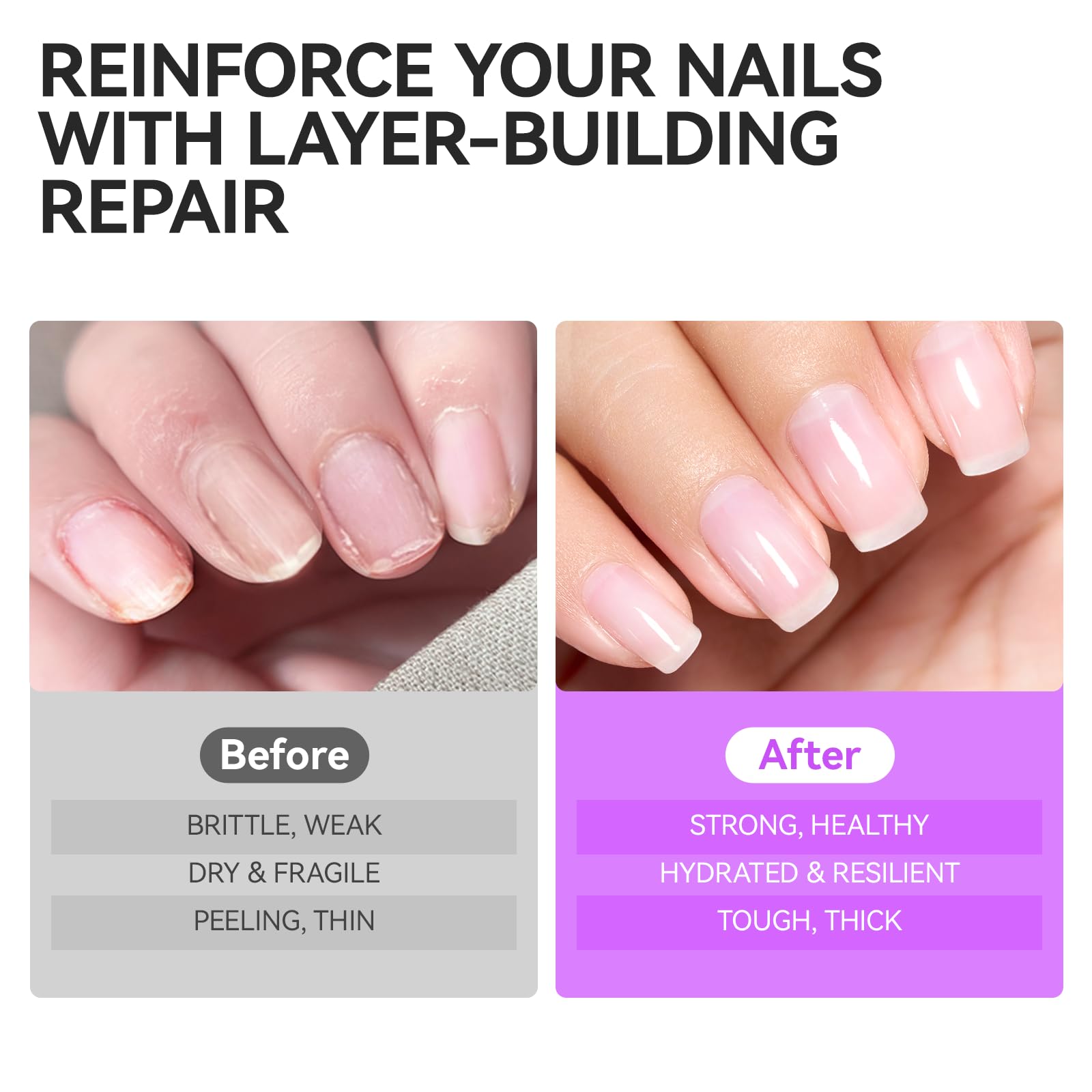 Gelike EC clear formula ready as base coat or top coat