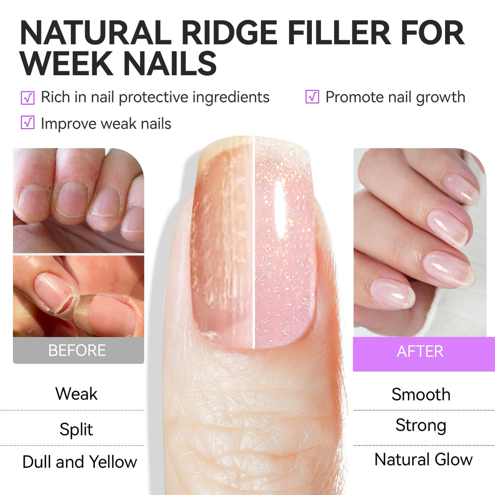 Gelike EC 6in1 nail care formula for strengthening and growth at home