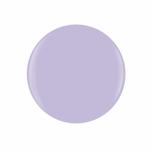 Gelish Xpress Dip powder jar in soft purple crème shade for long wear