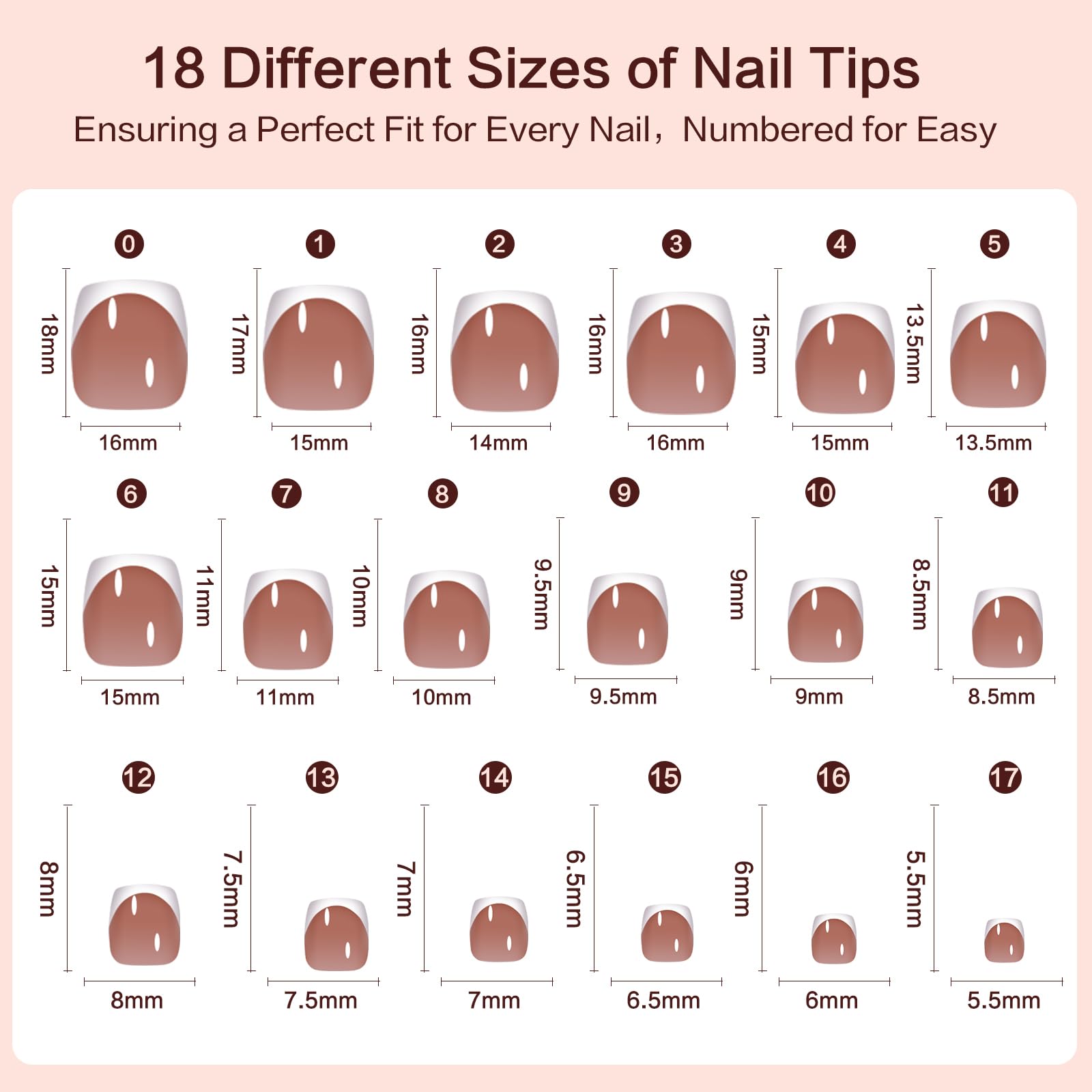 GELLAKTIK 18 sizes for a precise toe fit