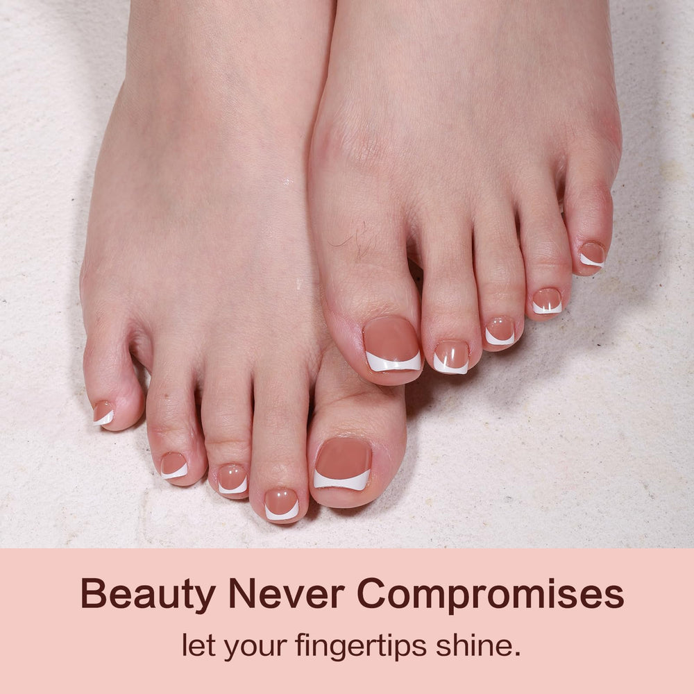 GELLAKTIK breathable ABS toe nails stay comfortable during wear