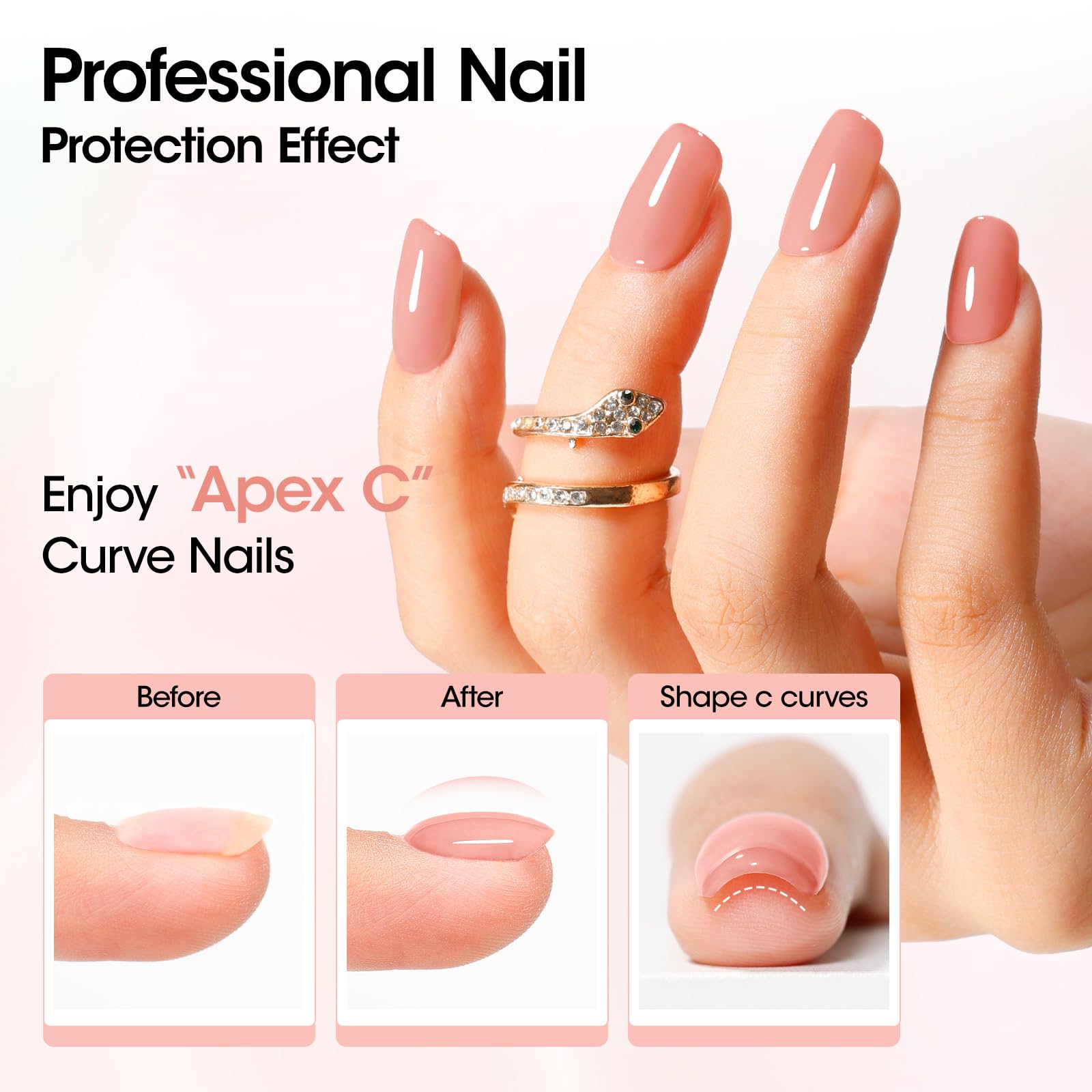 Apex formation with GELLEN builder gel for strong natural curves