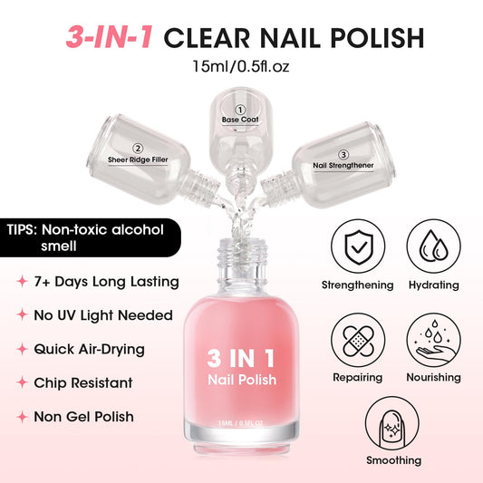 GELLEN base coat brush applying ridge-filling formula evenly