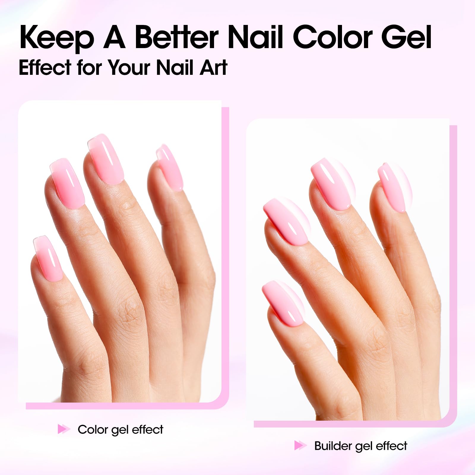 Gellen gel application steps shown for home use and quick results.
