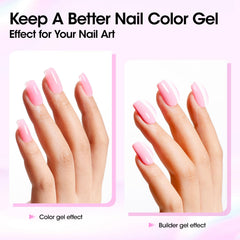Gellen gel application steps shown for home use and quick results.
