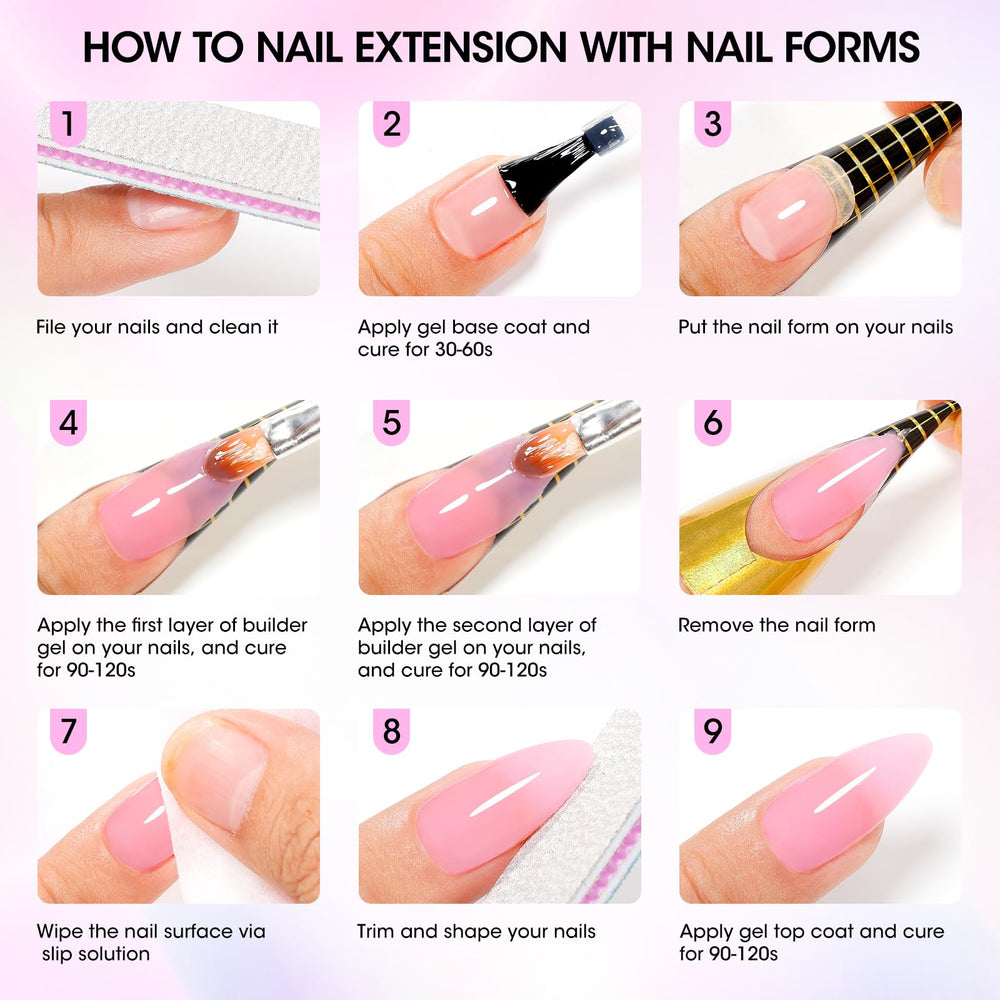 Gellen builder gel enables DIY salon-quality nails at home.