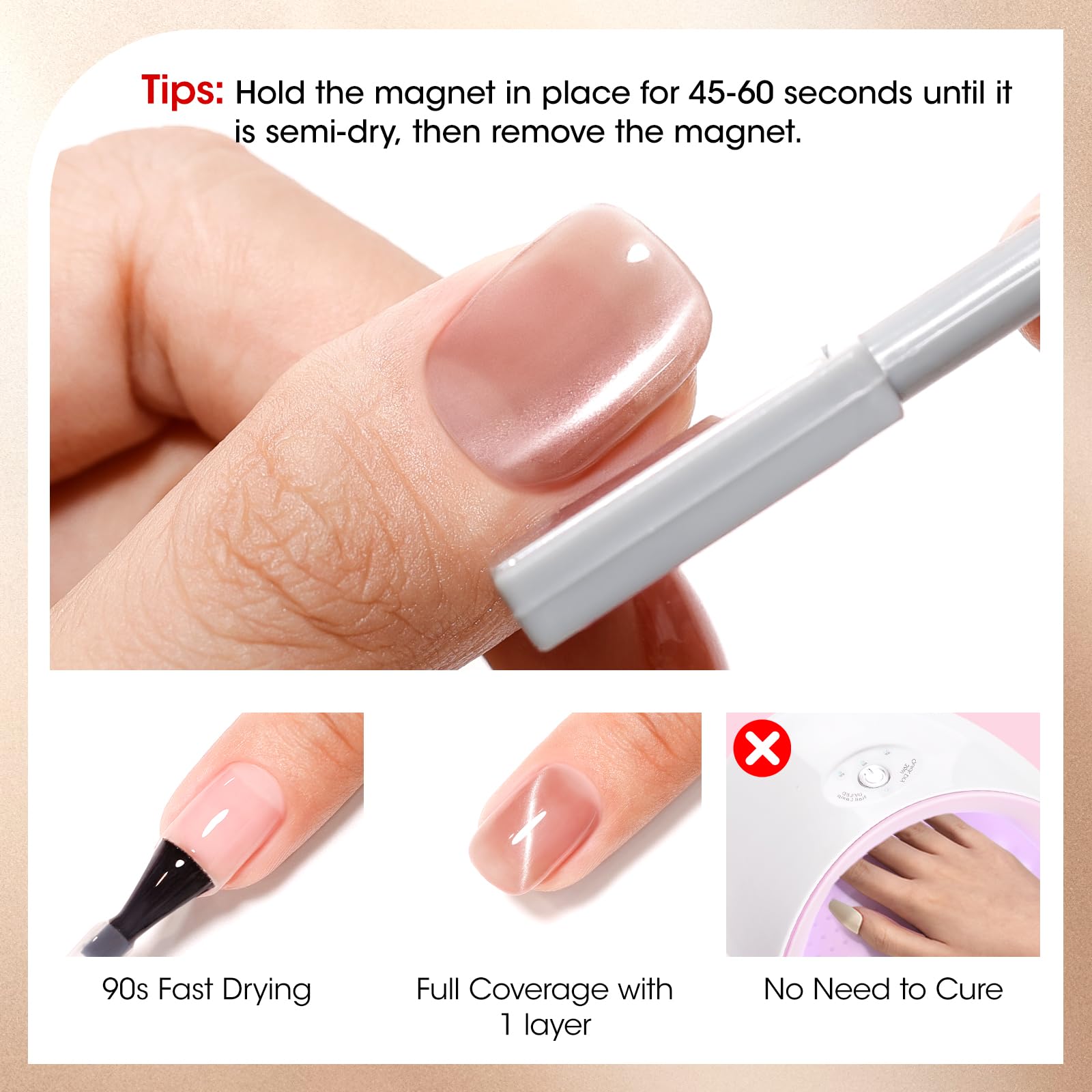 GELLEN Cat Eye polish sets offer versatile color options.