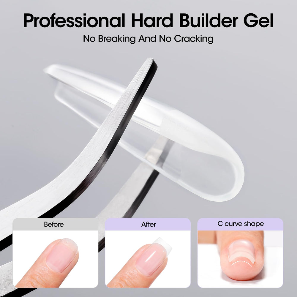 GELLEN 20-piece nail form set for precise extensions