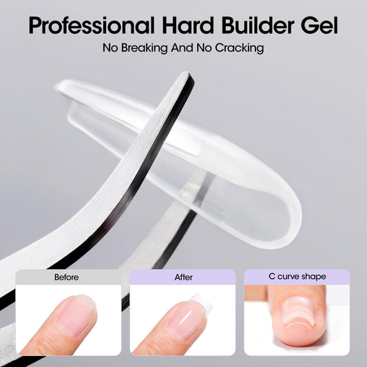 GELLEN 20-piece nail form set for precise extensions