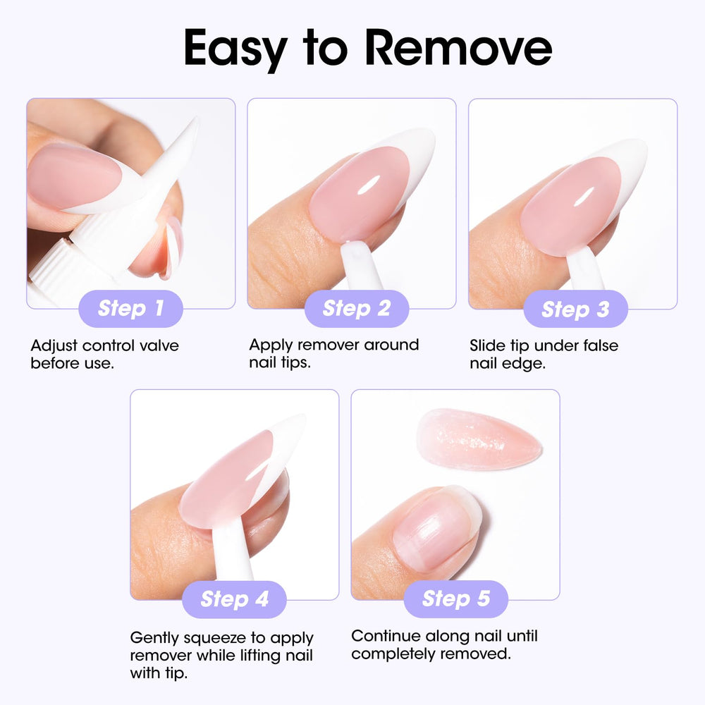 GELLEN free stick included for easy glue removal and cleanup