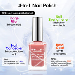 GELLEN Dusty rose ridge-filling formula creates an even texture.
