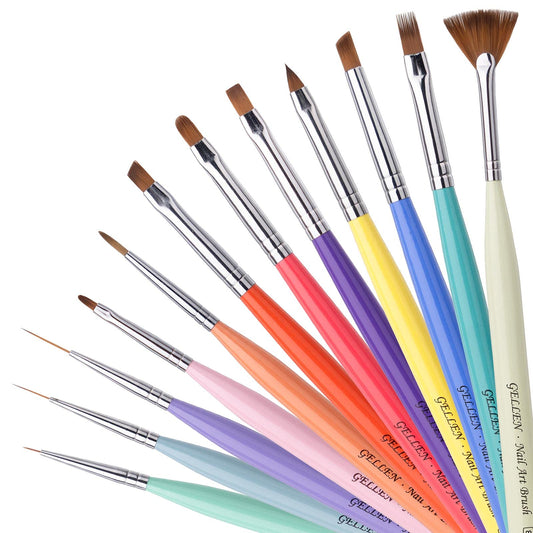 GELLEN nail brush liner for precise nail art detailing.