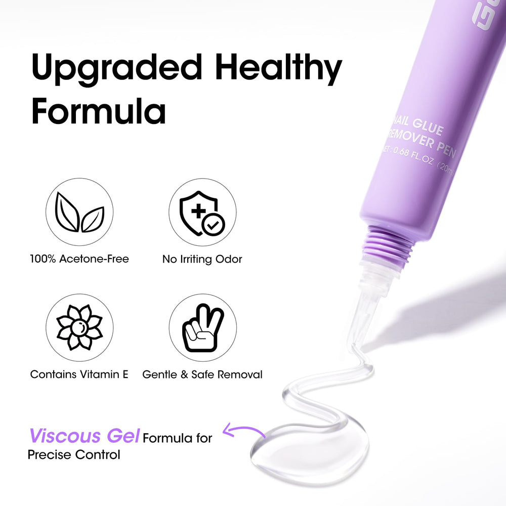 GELLEN fast removal in minutes with no sticky residue