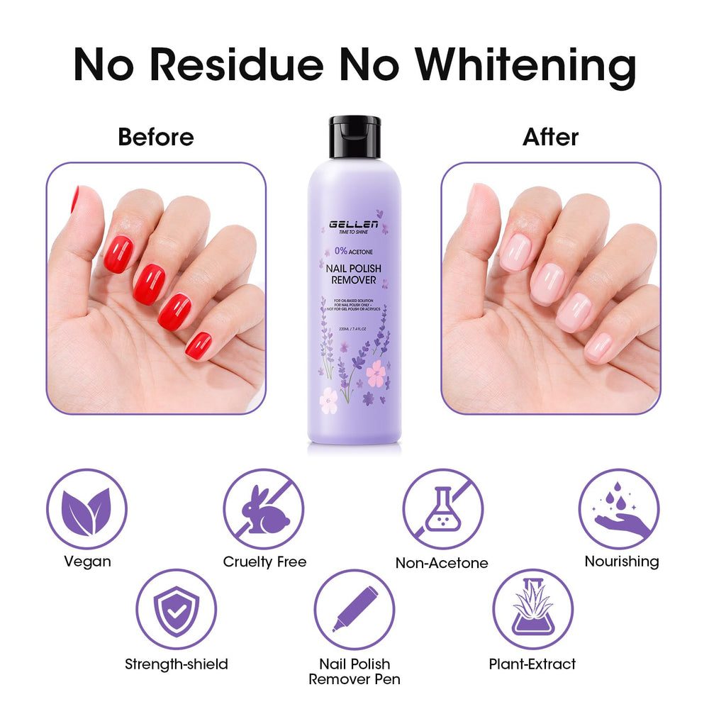 GELLEN precision corrector pen shown for precise edge cleanup during mani-pedi.