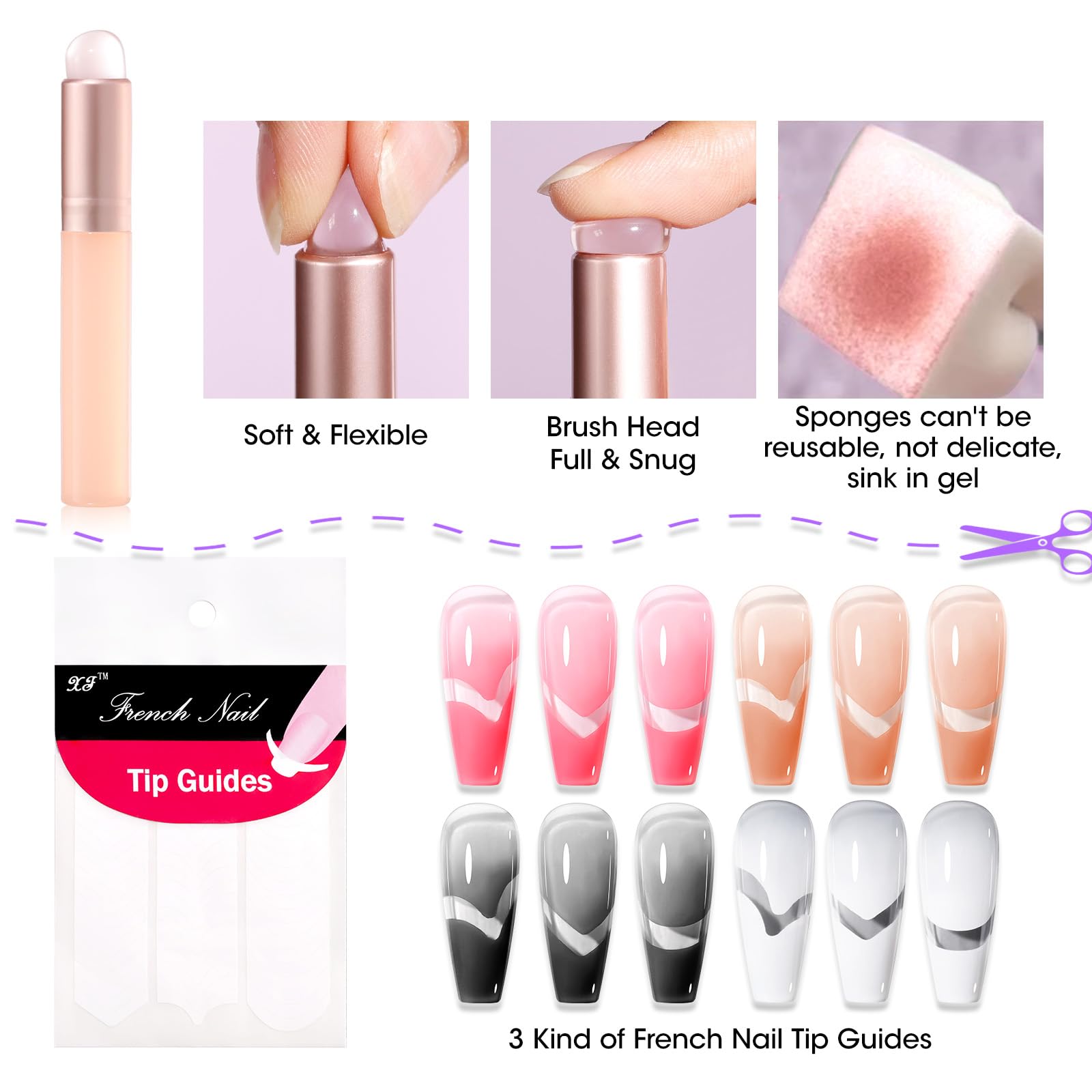 GELLEN cushion patting gel use offers 2-in-1 control.