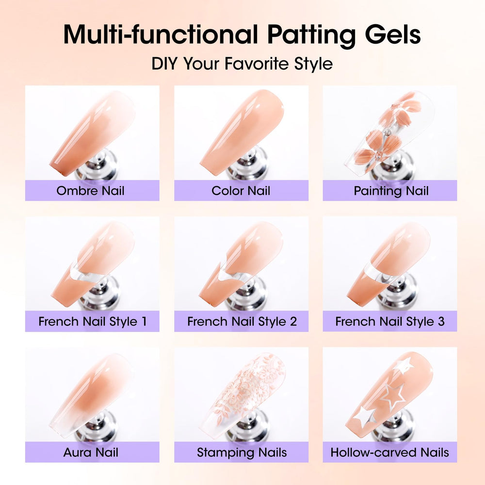 GELLEN French guide line helps clean, professional manicure.