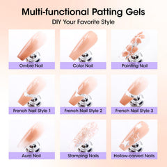 GELLEN French guide line helps clean, professional manicure.