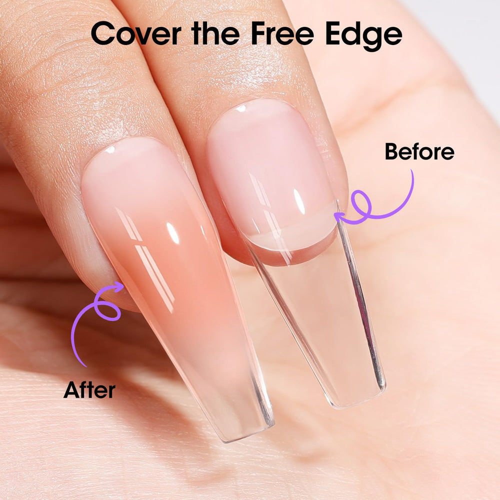 GELLEN ombre nail art demonstrates rich pigment in one pass.