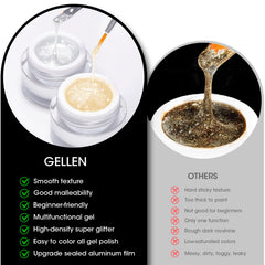 GELLEN Floral nail design gel for delicate patterns and accents