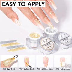 GELLEN French nail design gel for clean and crisp manicures