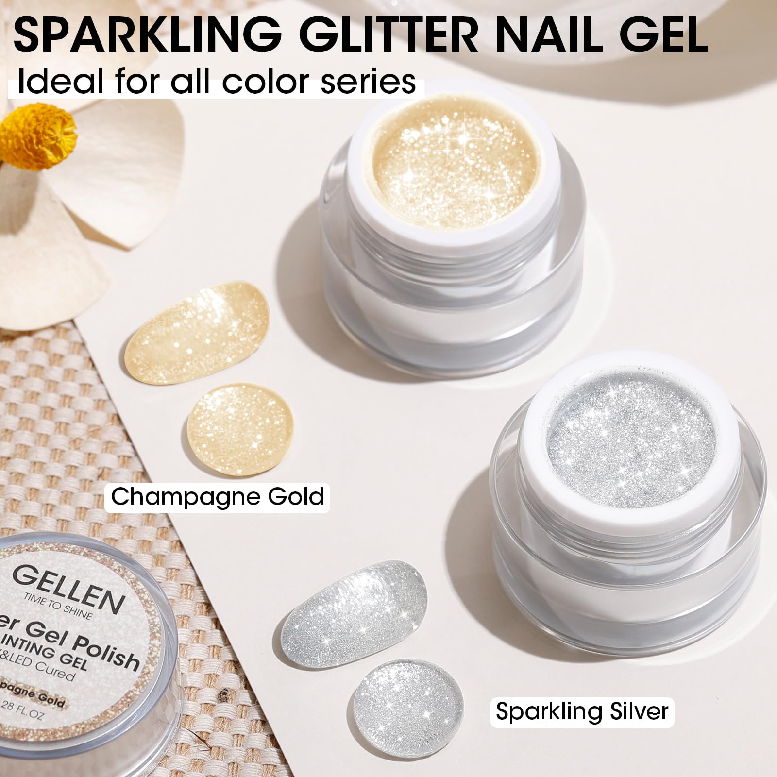 GELLEN Stamping nail art gel for intricate patterns