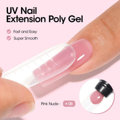 GELLEN poly gel dual-forms for precise nail extensions and shaping