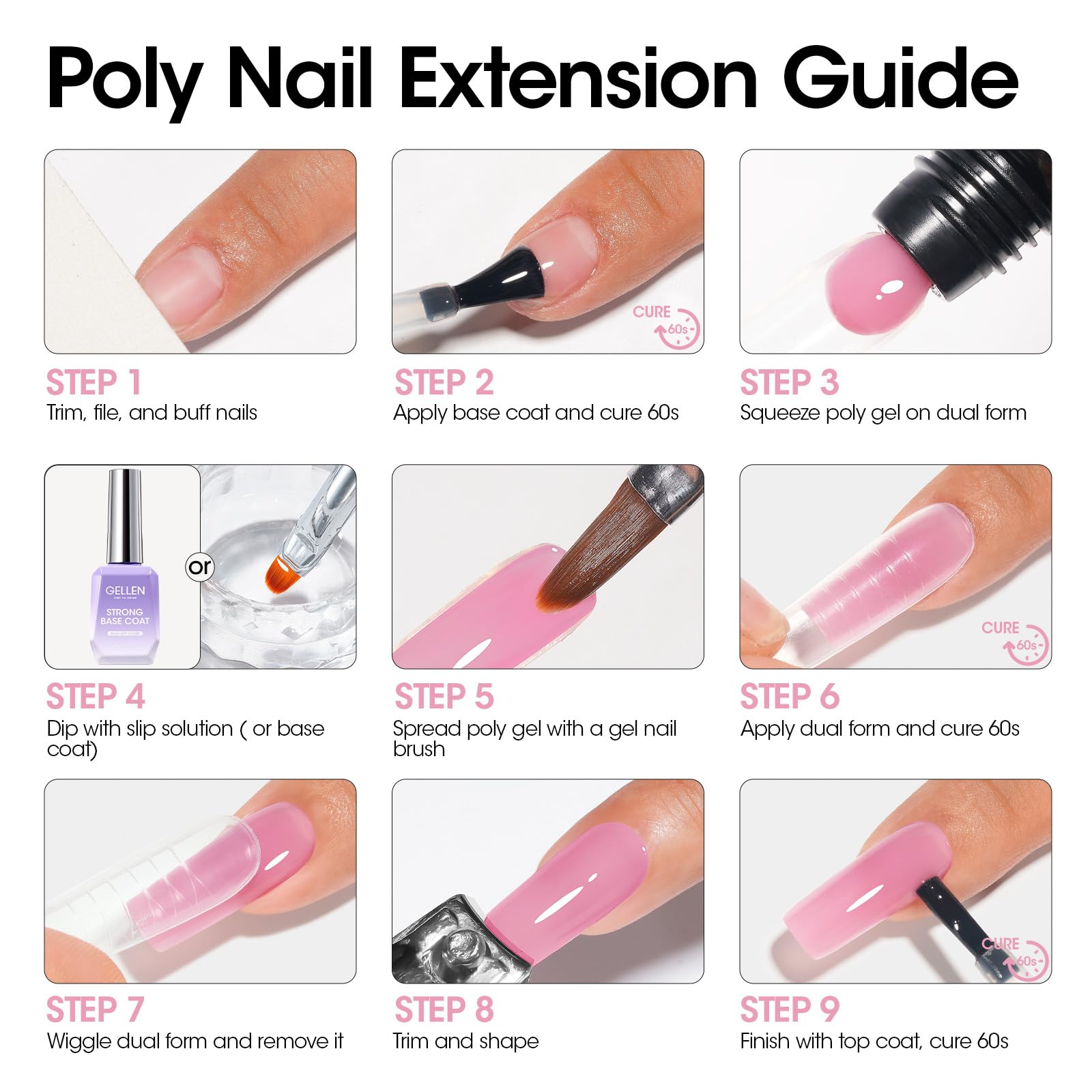 GELLEN brand support since 2014 for nail art enthusiasts