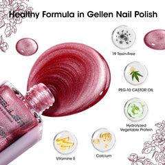 GELLEN 7-day wear with base and top coat delivers durable results.