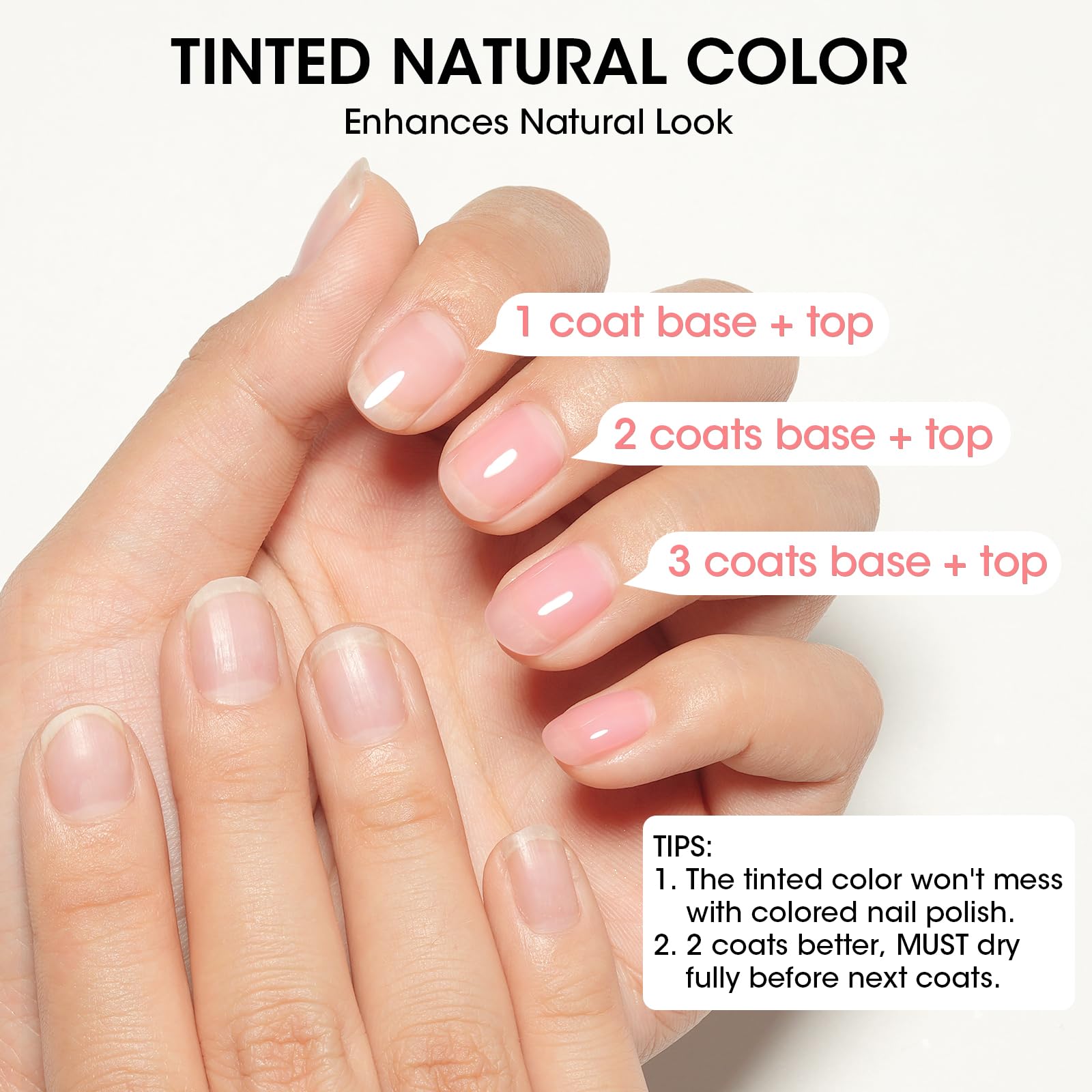 GELLEN nourishing ingredients: shea butter and vitamin E for nails