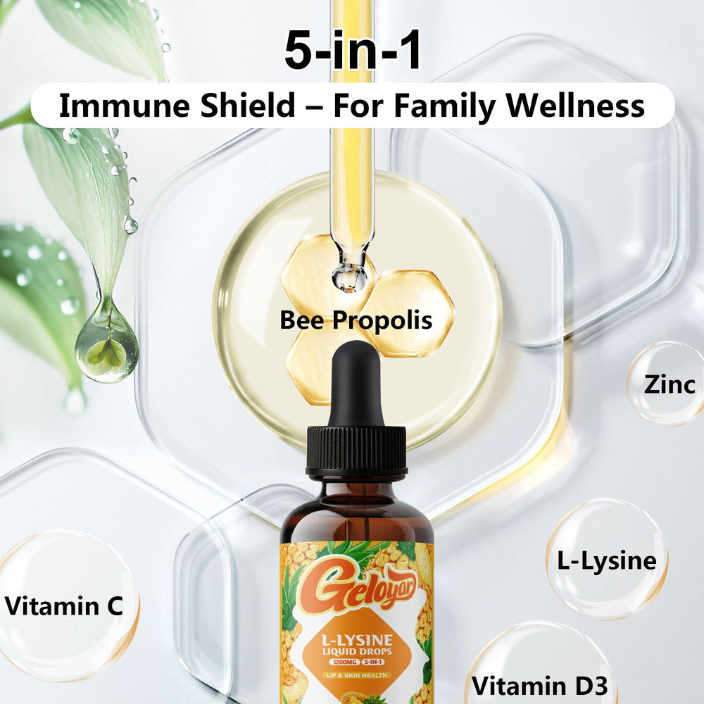 Vitamin C ingredient image for Geloyar Lysine drops