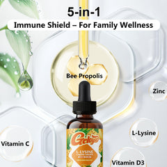 Vitamin C ingredient image for Geloyar Lysine drops