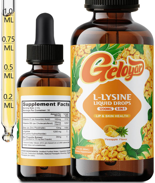Hero image for Geloyar L-Lysine Liquid Drops
