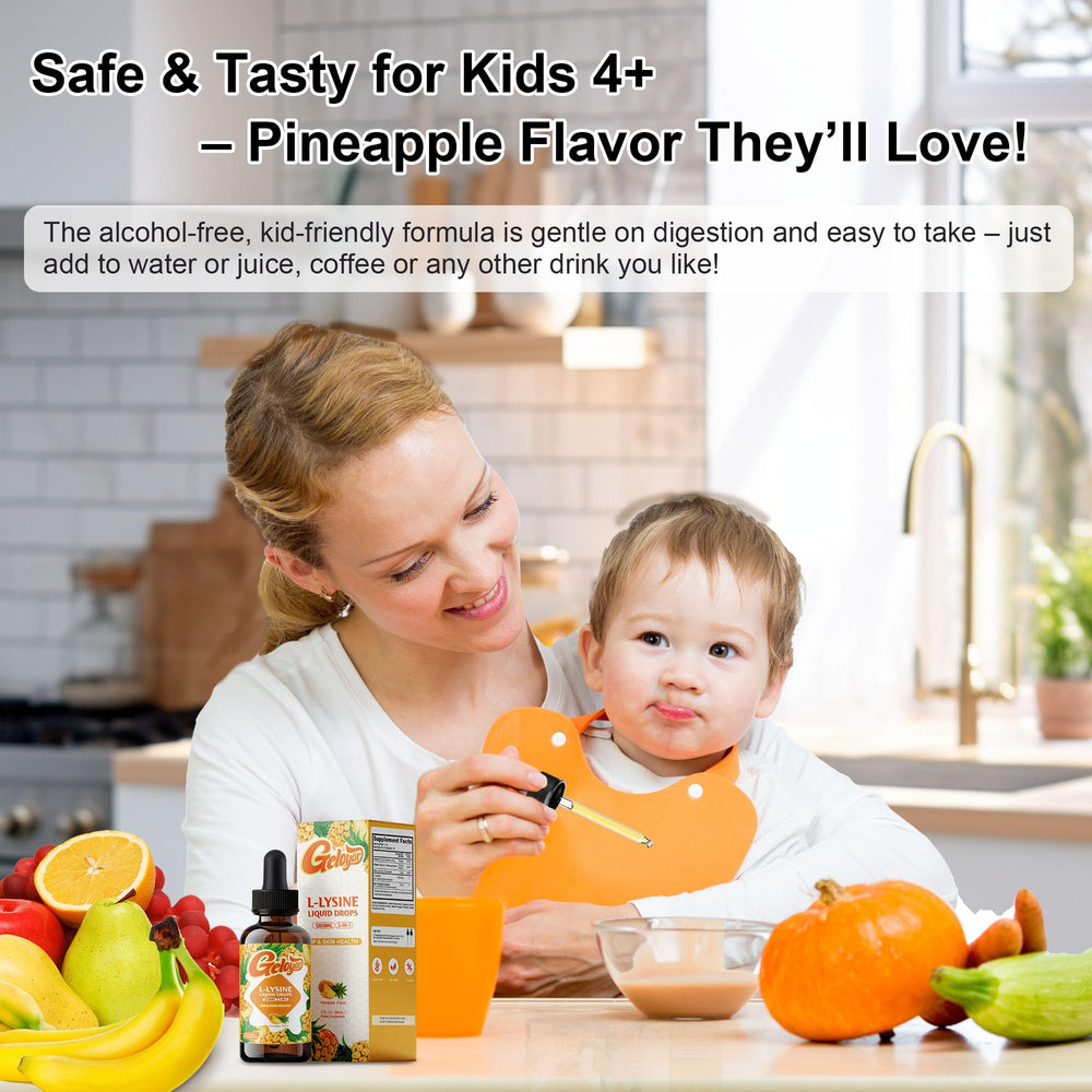Bee propolis ingredient image for Geloyar Lysine drops