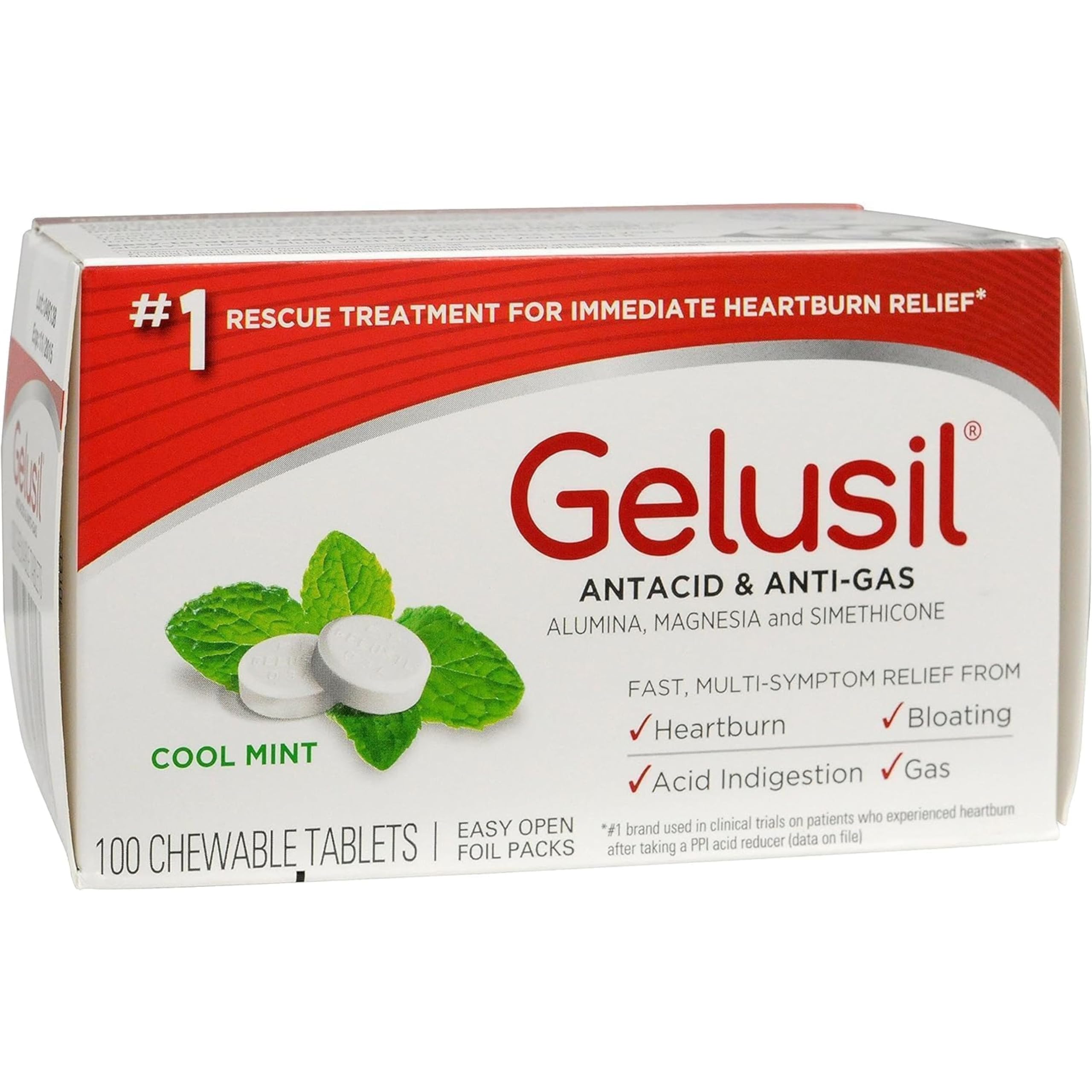 Gelusil ingredients concept illustrating aluminum hydroxide, magnesium hydroxide, simethicone.