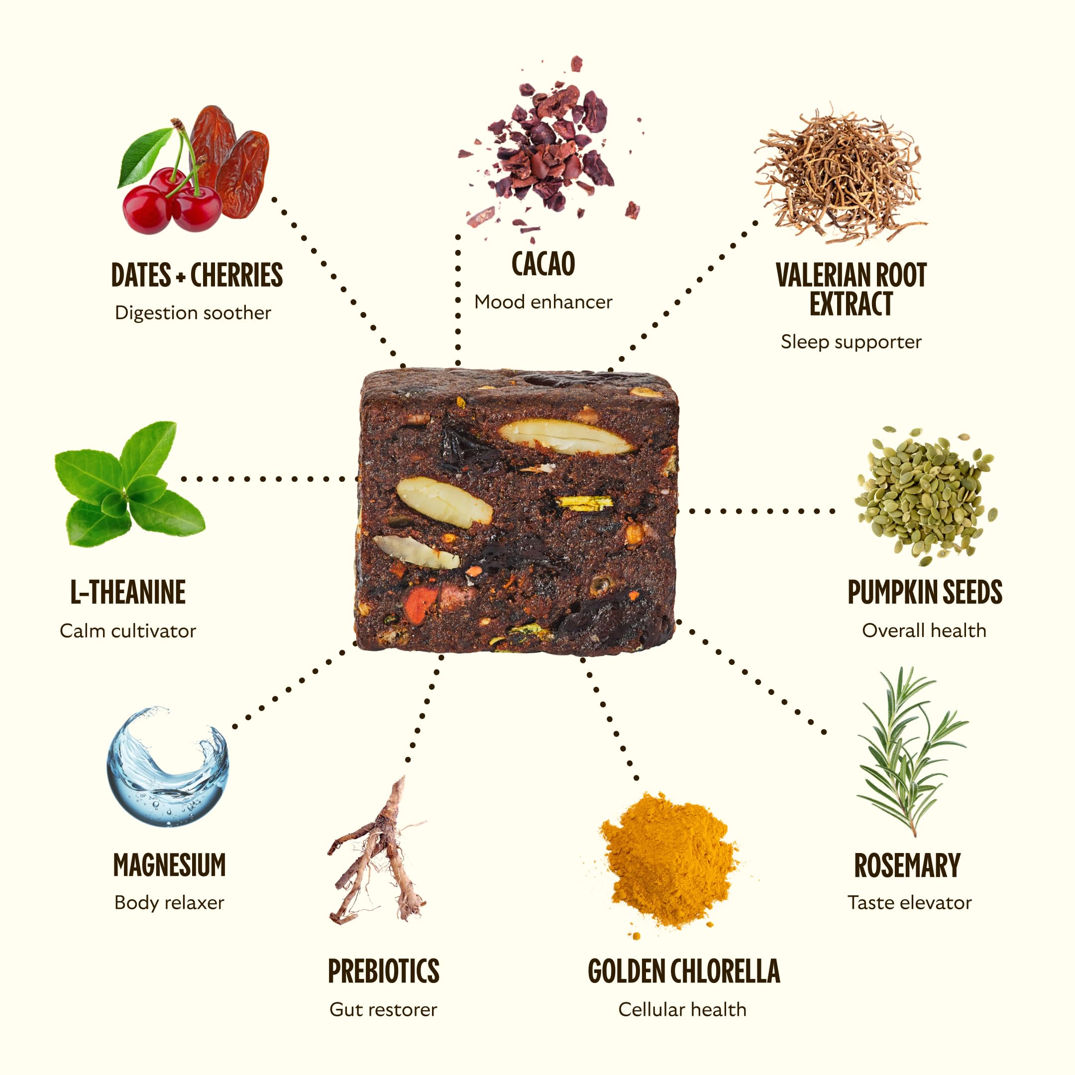 Vegan and gluten-free sleep aid