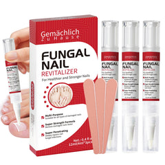 Gemächlich ZuHause Toenail Fungus Pen twist applicator for precise, mess-free on-the-go care.