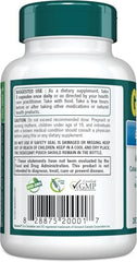 Back view of Genacol Bone & Joint bottle showing supplement facts