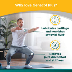 Genacol packaging and capsules convey convenient, daily joint care.