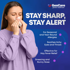 GenCare label-ingredients shot clarifies active ingredient HCl 180 mg