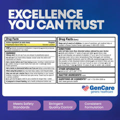 GenCare PEG 3350 is gentle on digestion compared to stimulants.