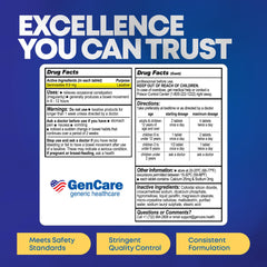 GenCare Senna packaging in hand highlights portable grab-and-go relief options