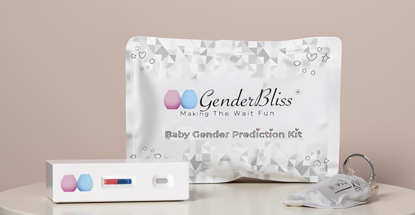 Gender reveal with GenderBliss kit at party