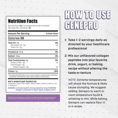 How to use GENEPRO GEN. 3 in meals and drinks