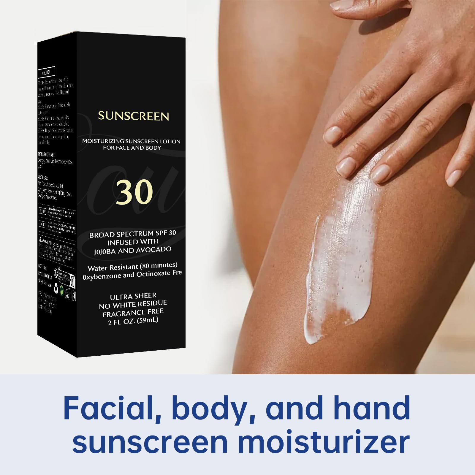 Sheer, lightweight texture ideal for wearing under makeup