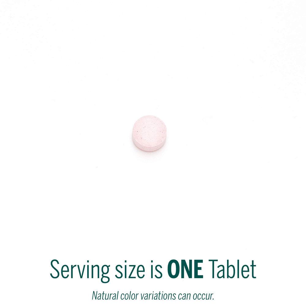 Close-up of Bio B12 + Folic Acid chewable tablets - image 1
