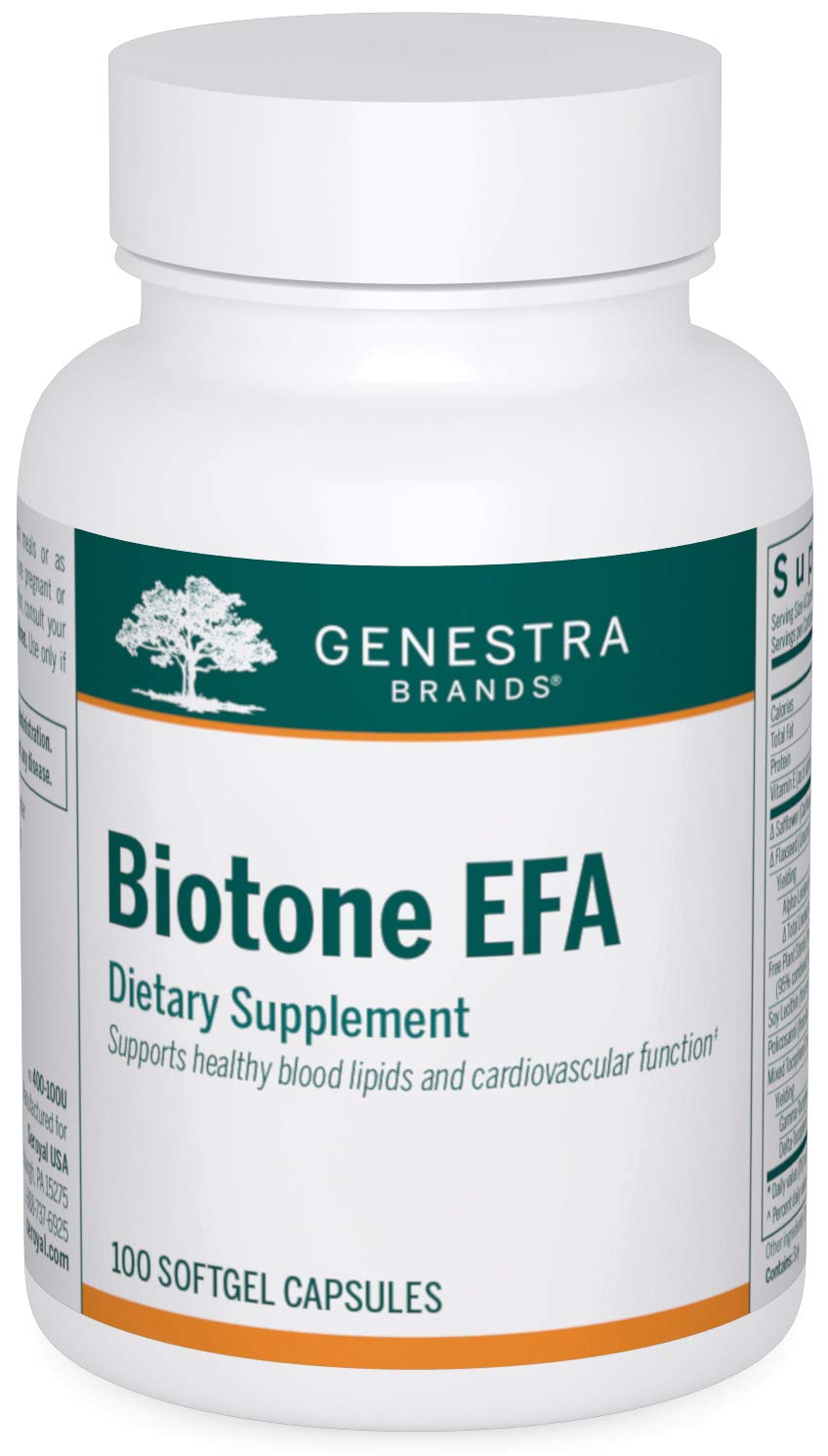 Genestra Biotone EFA bottle label