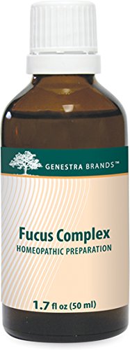 Front view of Genestra Fucus Complex bottle - 1.7 fl oz