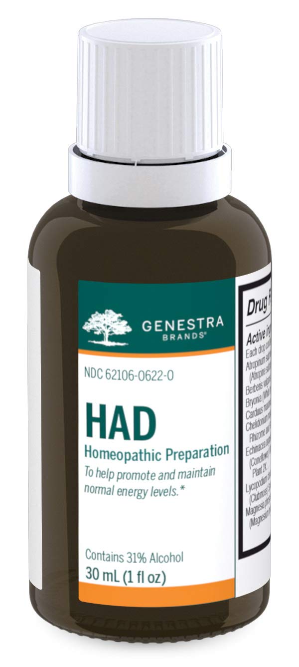 Genestra HAD 1 oz bottle front view