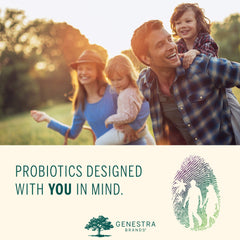 Bottle of Genestra HMF Intensive with 25 vegetarian capsules
